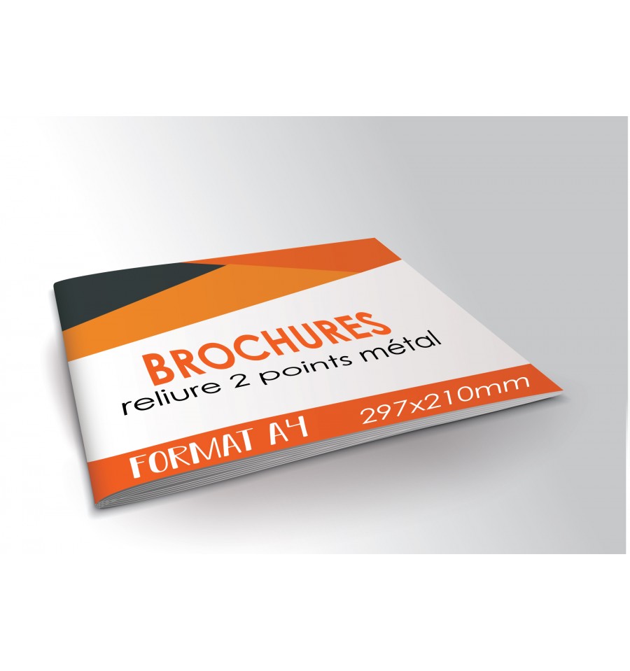 Brochure A4 paysage